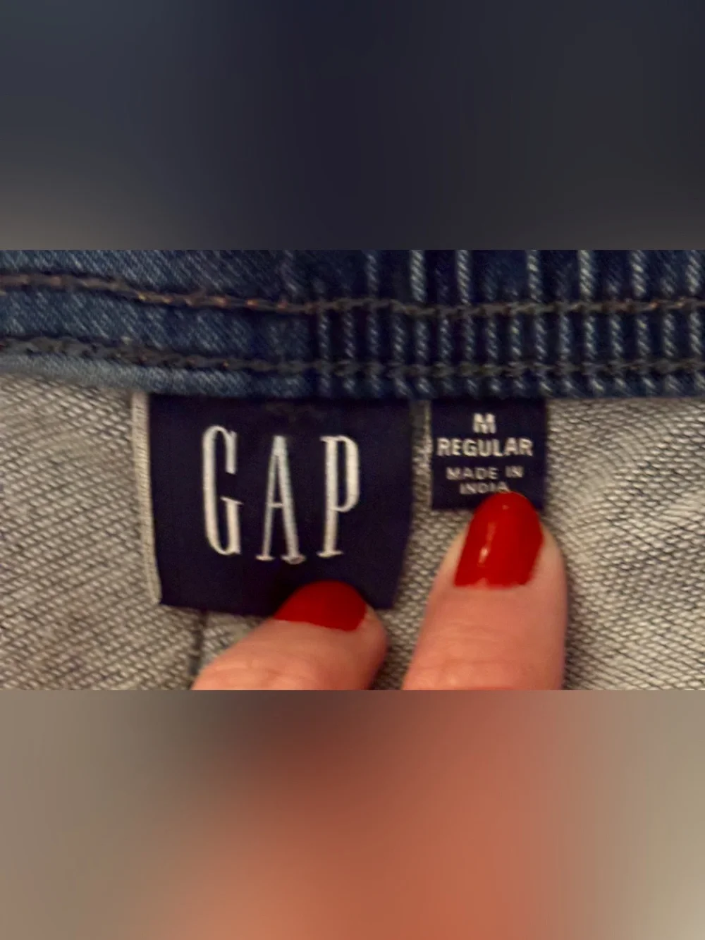 GAP Women's Mid Rise Knit Easy Baggy Jeans